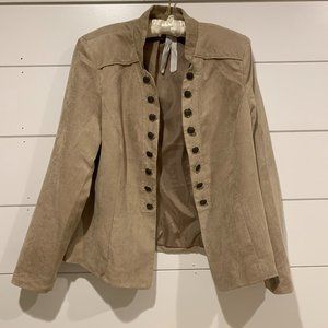Roz & Ali Military Detailed Blazer